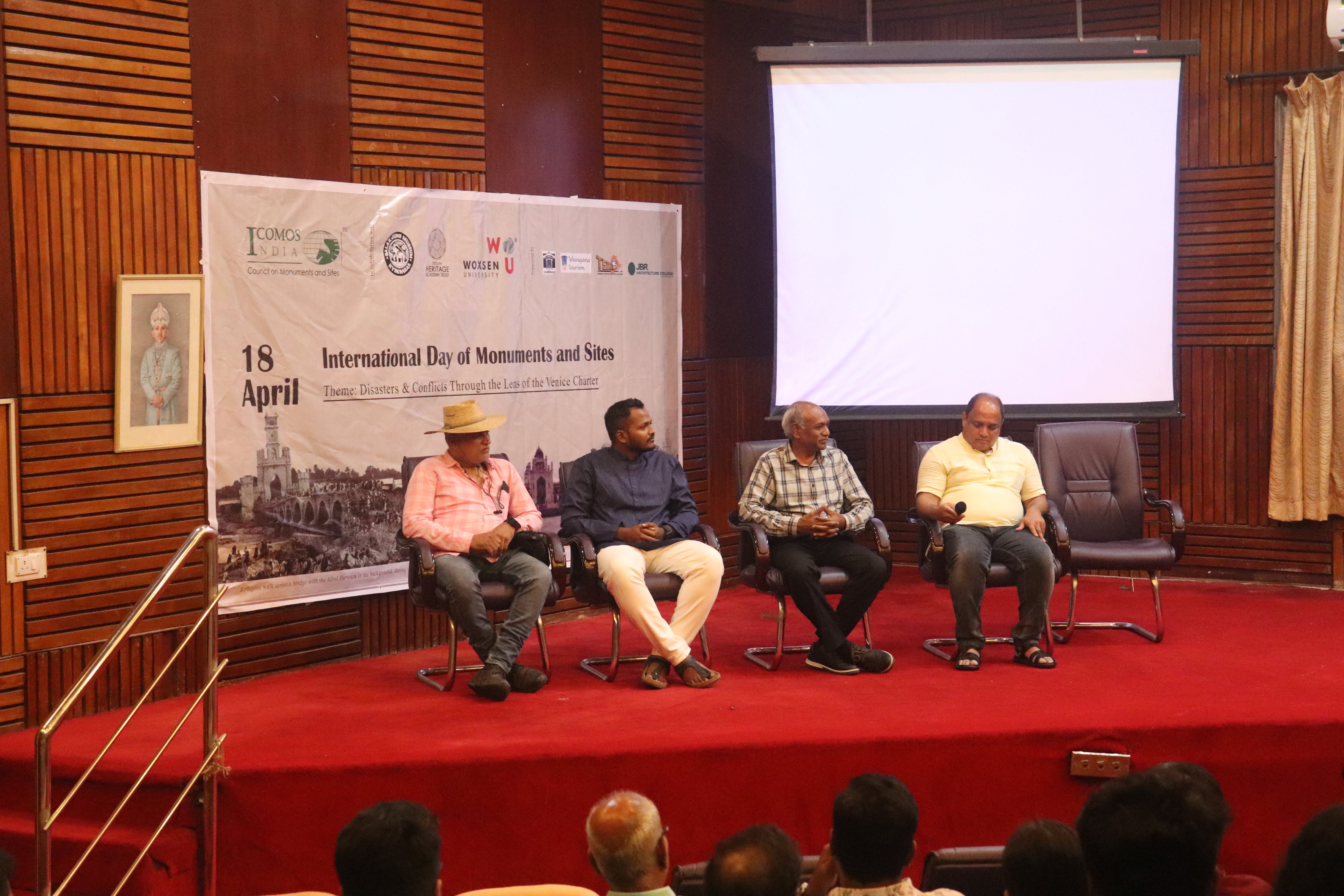 Tejj on heritage and design panel for International Day of Monuments and Sites